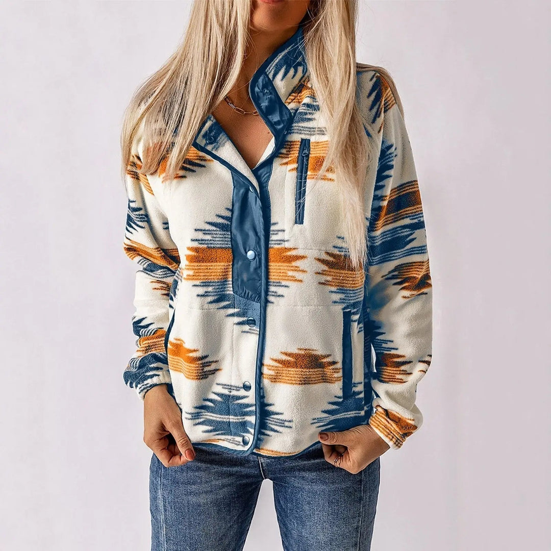 Vera | Stylish Button-Up Jacket