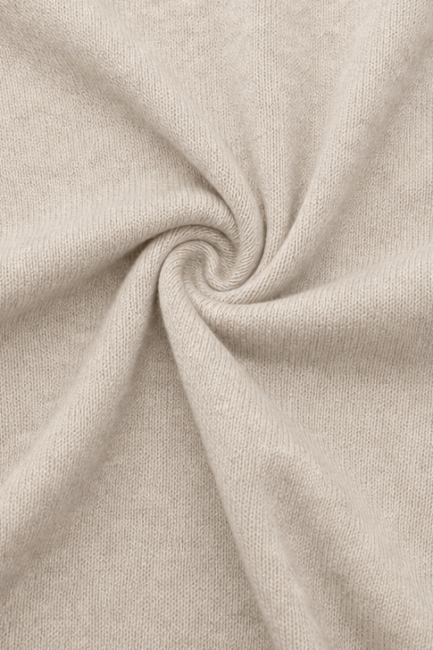 Hudson & Parker - Wavy-Trim V-Neck Knit Top