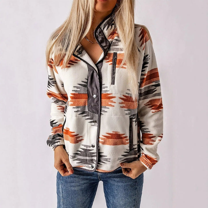 Vera | Stylish Button-Up Jacket