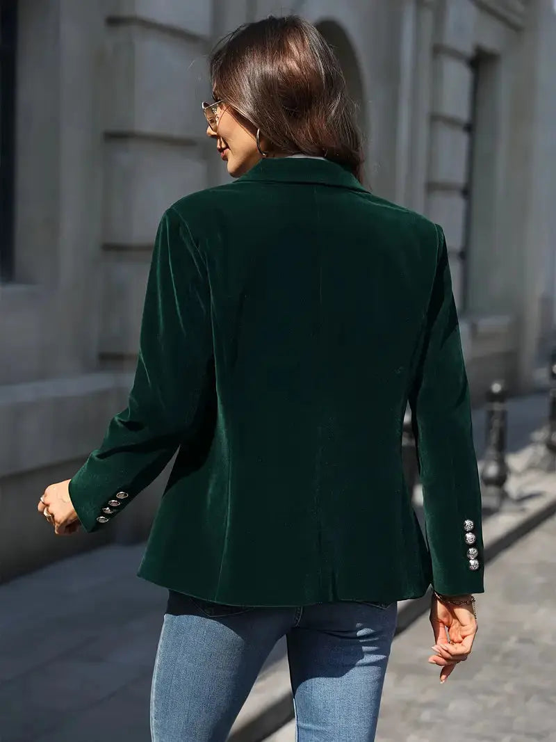JULIA | ELEGANT VELVET BLAZER