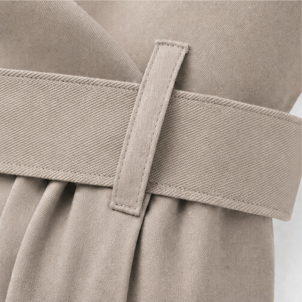 Hudson & Parker - Belted Double-Breasted Trench Coat