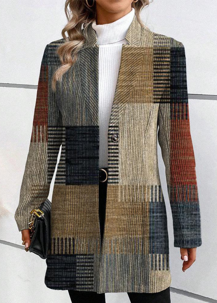 Lina™ | Elegant Blazer With Pattern