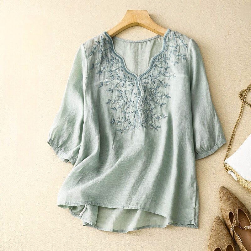 Iris -Linen Shirt