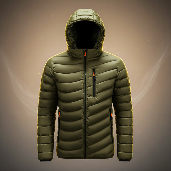 Eliot Quilted Hooded Jacket