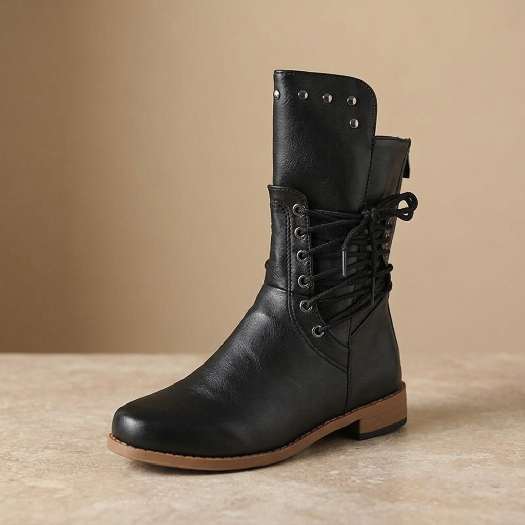 Westlyn - Women's Lined Lace Up Ankle Boots