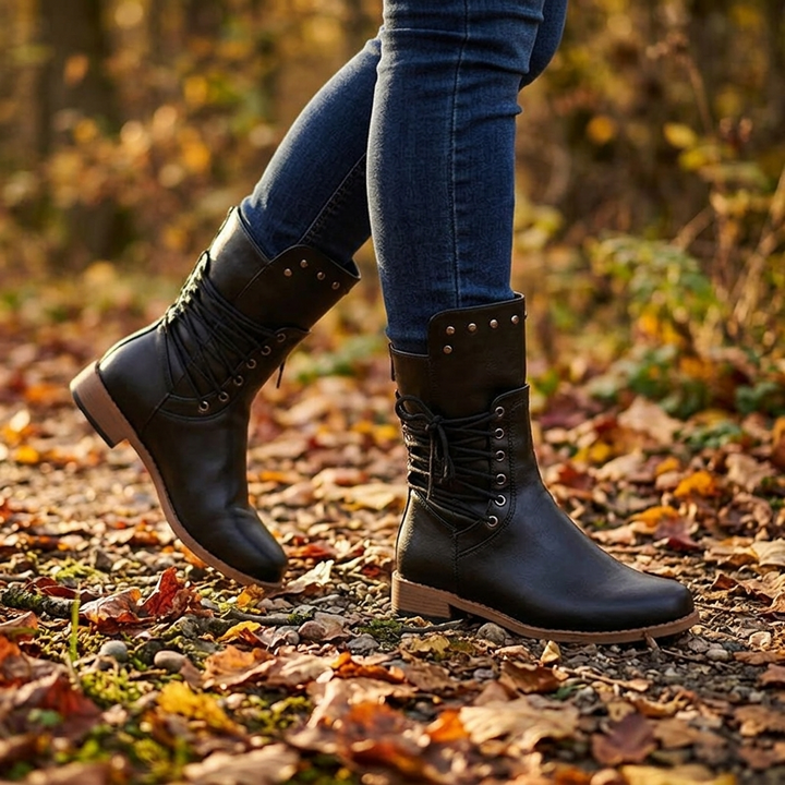 Westlyn - Women's Lined Lace Up Ankle Boots