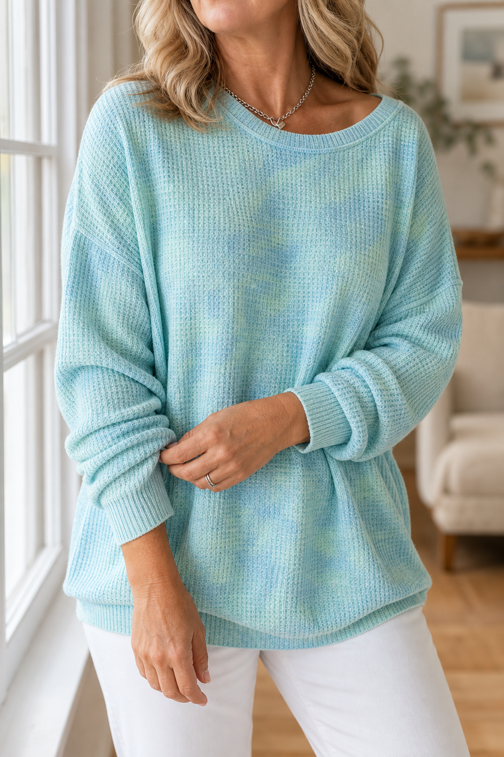 Hudson & Parker - Oversized Ribbed Knit Pullover Sweater