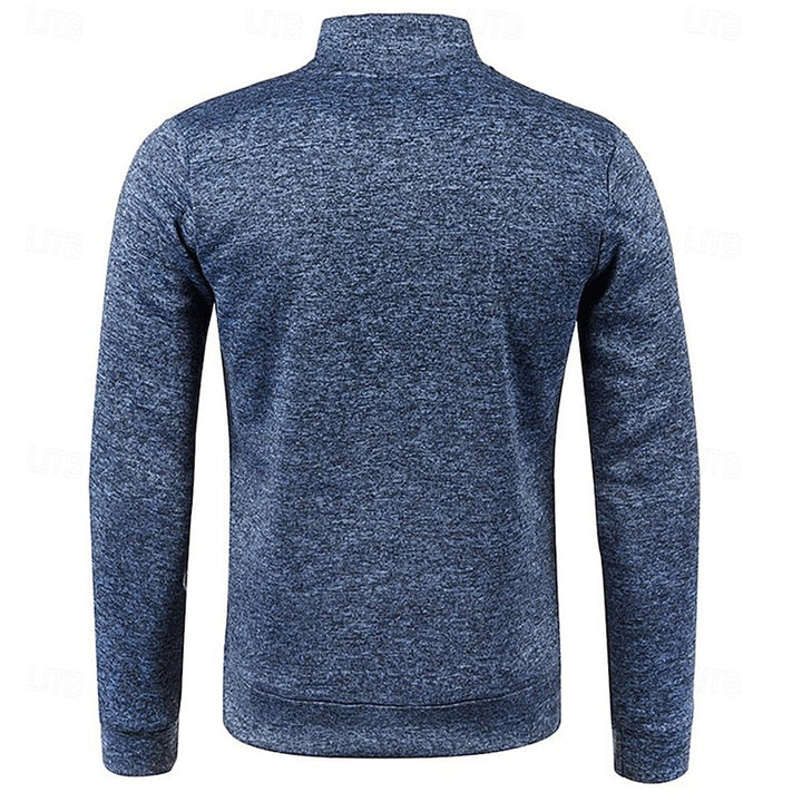 Dean | Quarter-Zip Long-Sleeve Polo