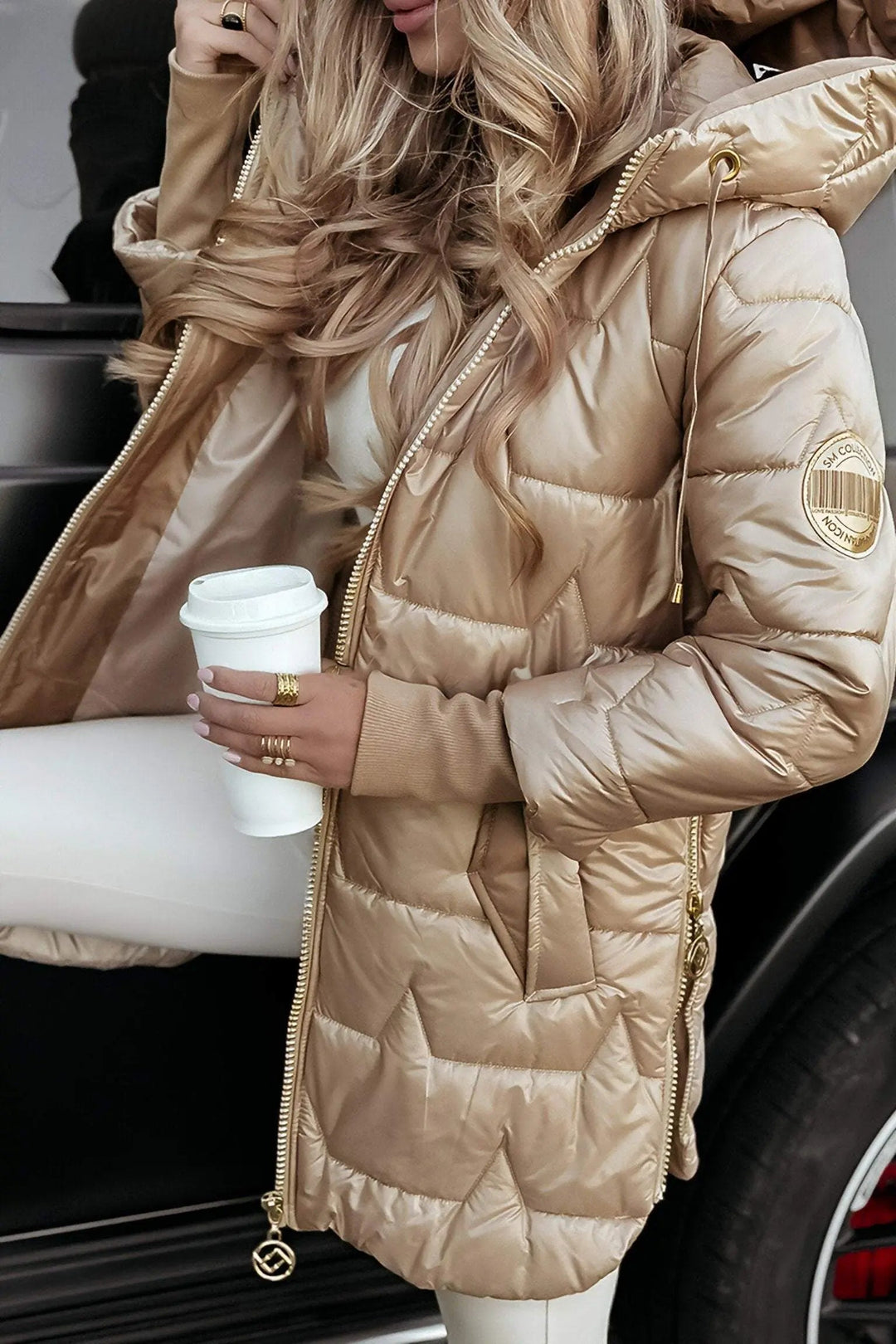 Cora | Cozy Padded Hooded Winter Coat