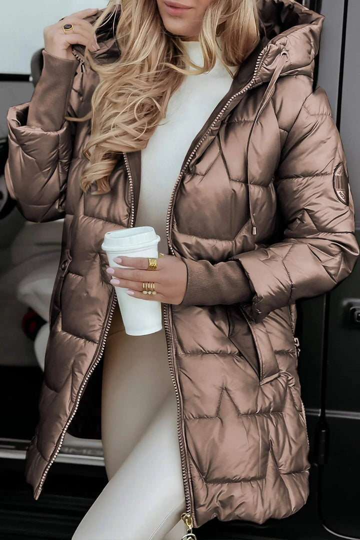 Cora | Cozy Padded Hooded Winter Coat