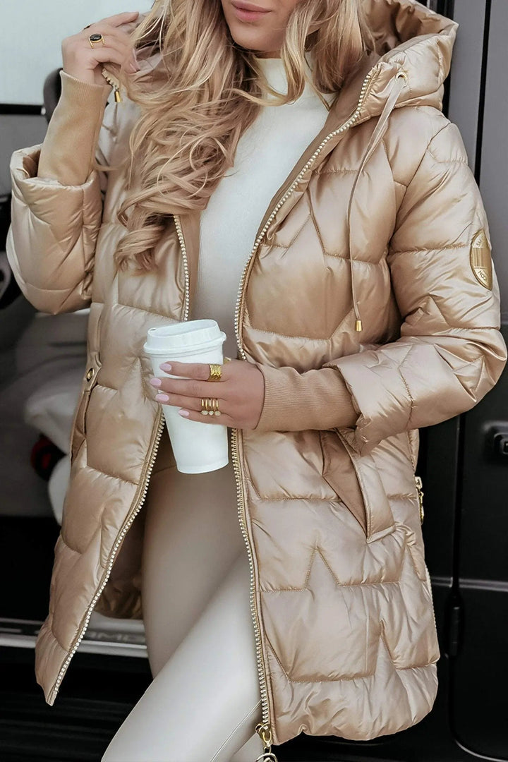 Cora | Cozy Padded Hooded Winter Coat