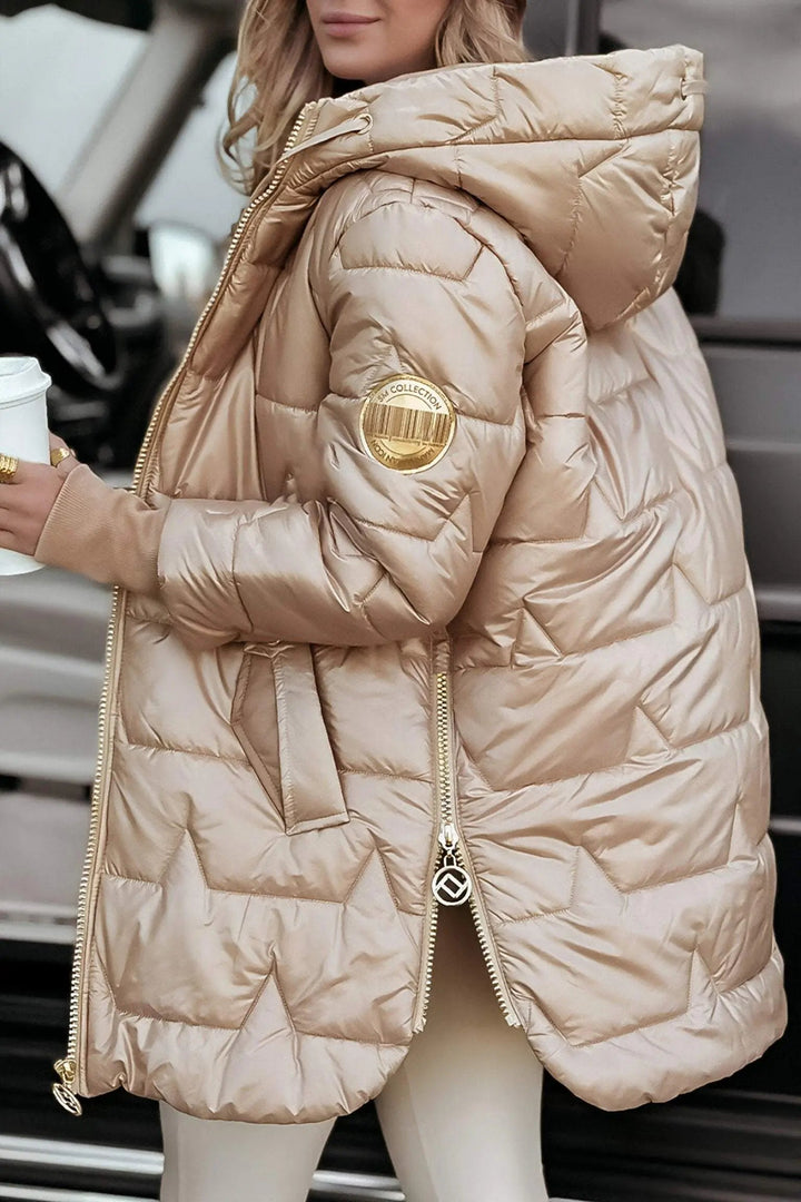 Cora | Cozy Padded Hooded Winter Coat