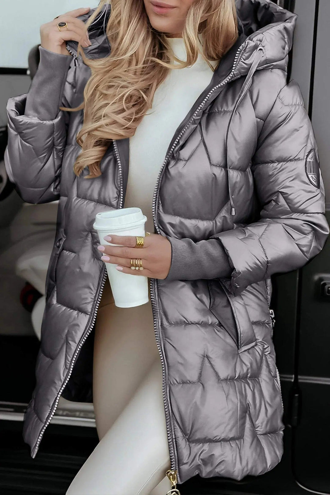 Cora | Cozy Padded Hooded Winter Coat