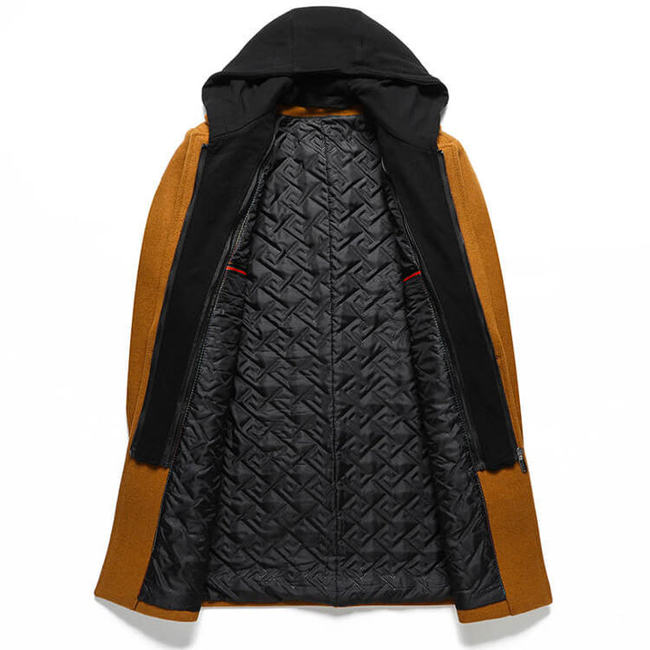 Jasper Virgin Hooded Overcoat