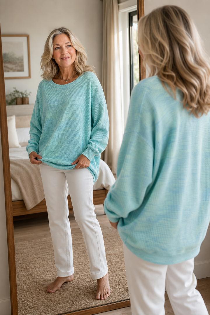 Hudson & Parker - Oversized Ribbed Knit Pullover Sweater