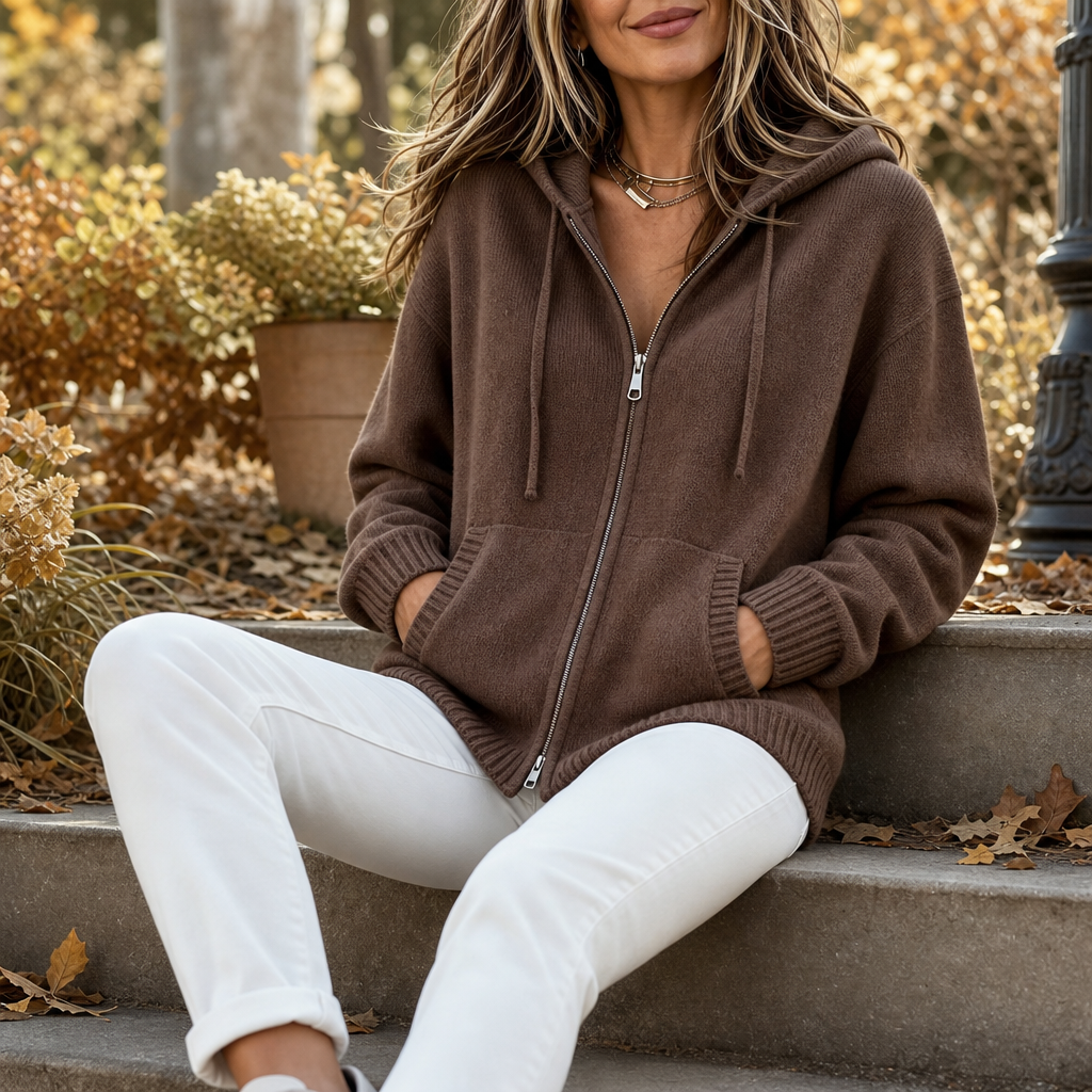 Hudson & Parker - Hooded Oversized Knit Cardigan