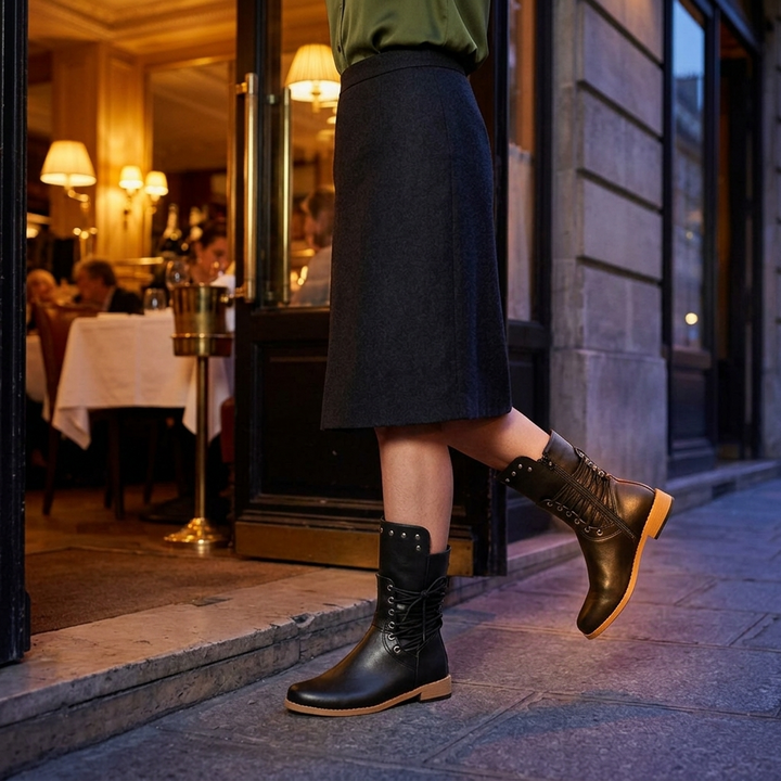 Westlyn - Women's Lined Lace Up Ankle Boots