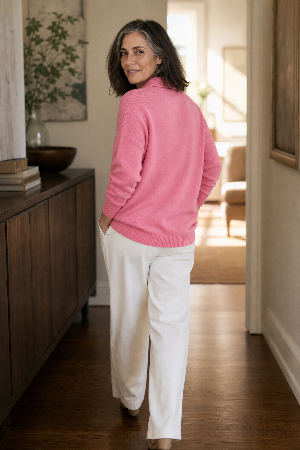 Hudson & Parker - Collared Pullover Sweater