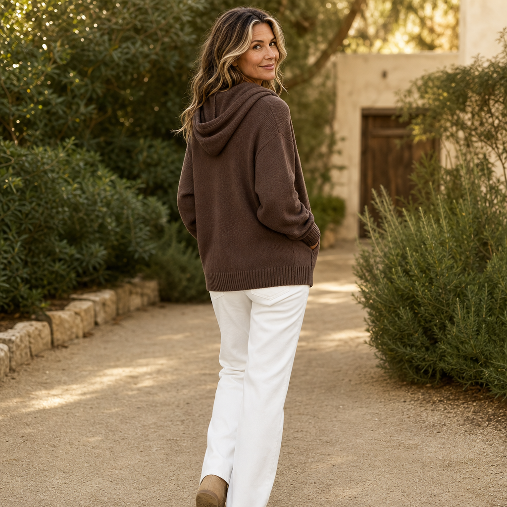 Hudson & Parker - Hooded Oversized Knit Cardigan