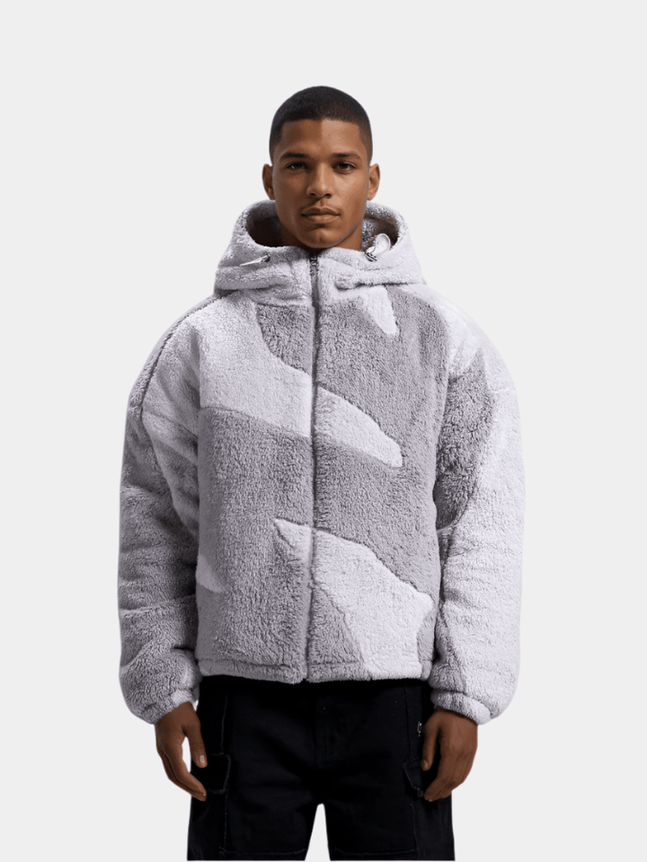 Hudson & Parker | Men's Hooded Zip-Up Casual Jacket