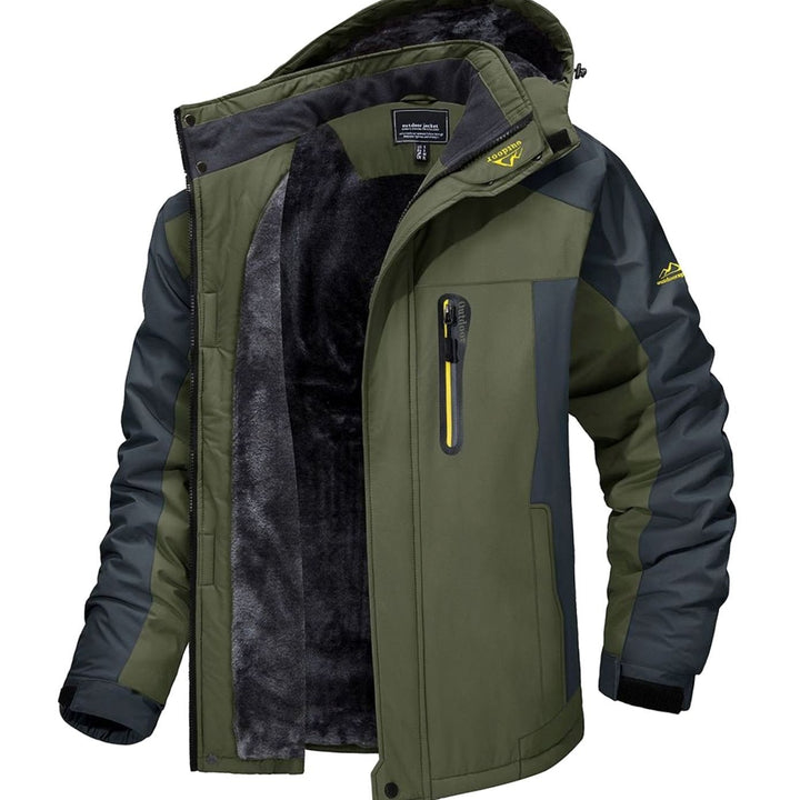 Owen | Men's Fleece-Lined Insulated Hooded Winter Jackets