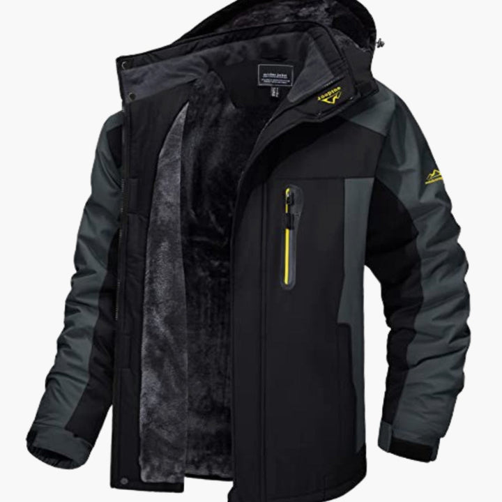 Owen | Men's Fleece-Lined Insulated Hooded Winter Jackets