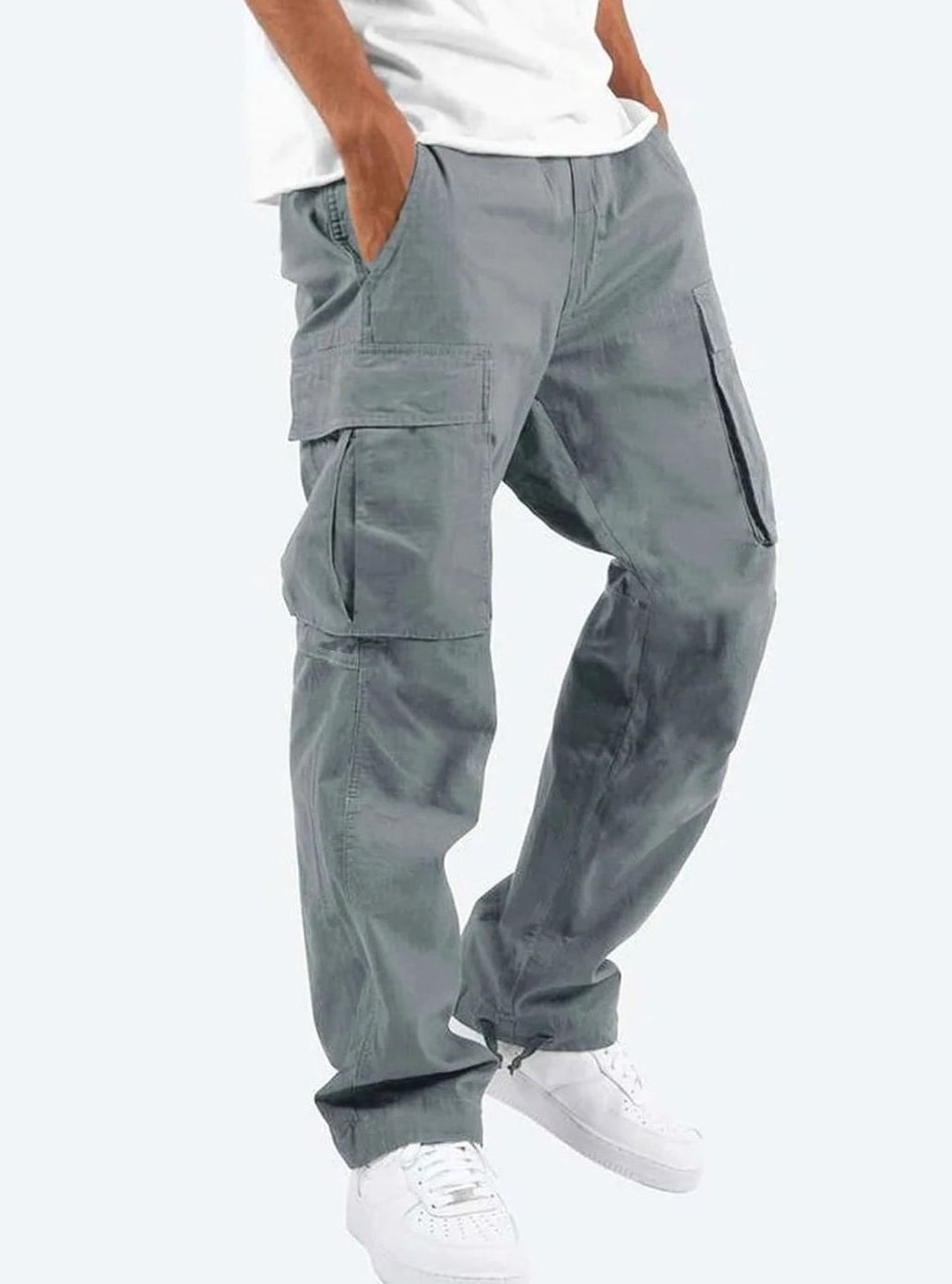 Noah | Men's Relaxed-Fit Multi-Pocket Cargo Pants