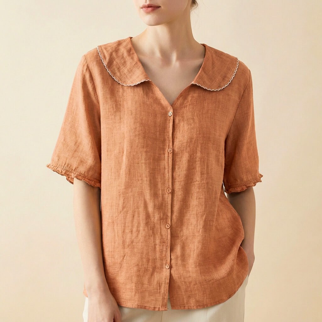 Clara -Linen Blouse