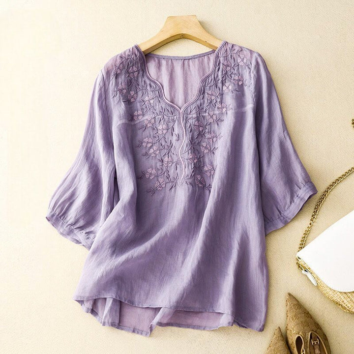 Iris -Linen Shirt