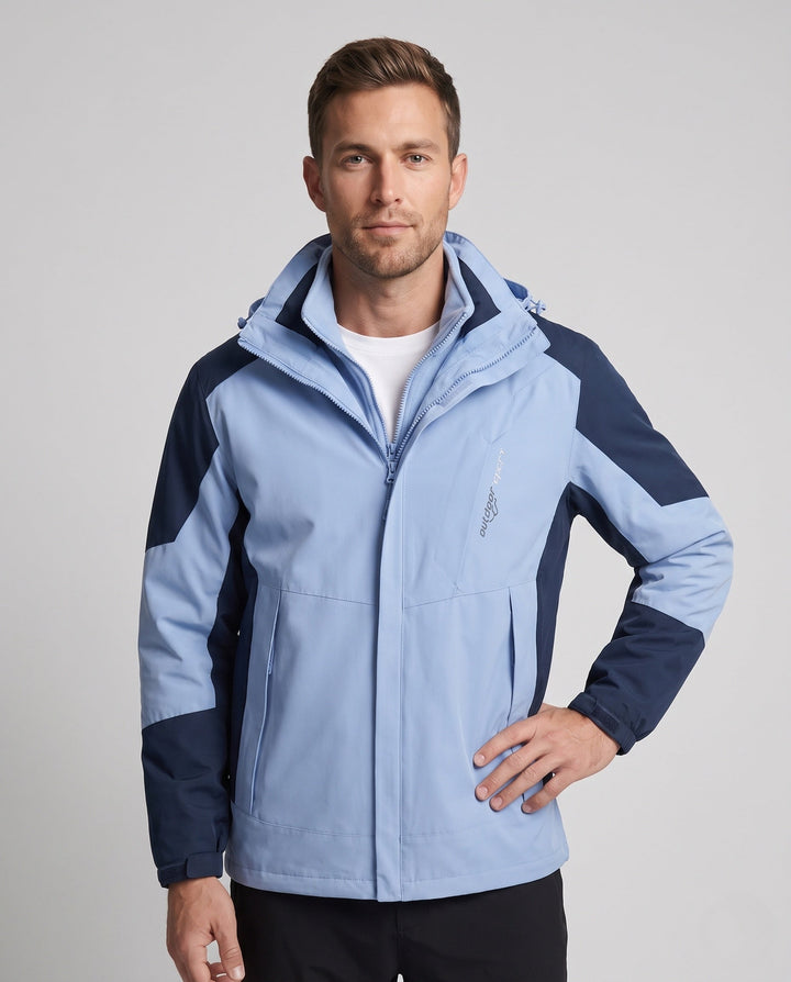 Men's Multifunctional Rain Jacket Hudson & Parker