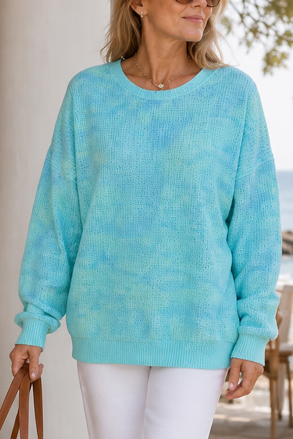 Hudson & Parker - Oversized Ribbed Knit Pullover Sweater