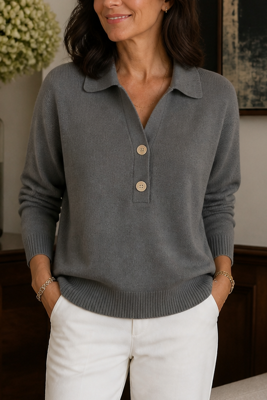 Hudson & Parker - Collared Pullover Sweater