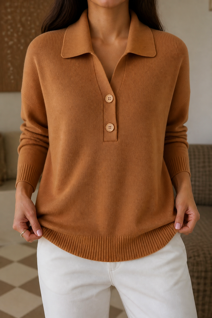 Hudson & Parker - Collared Pullover Sweater