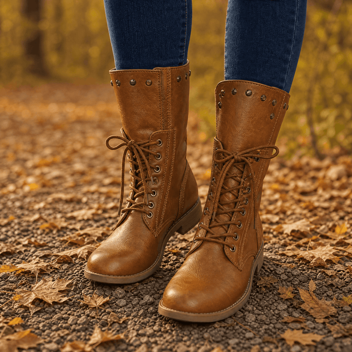 Westlyn - Women's Lined Lace Up Ankle Boots