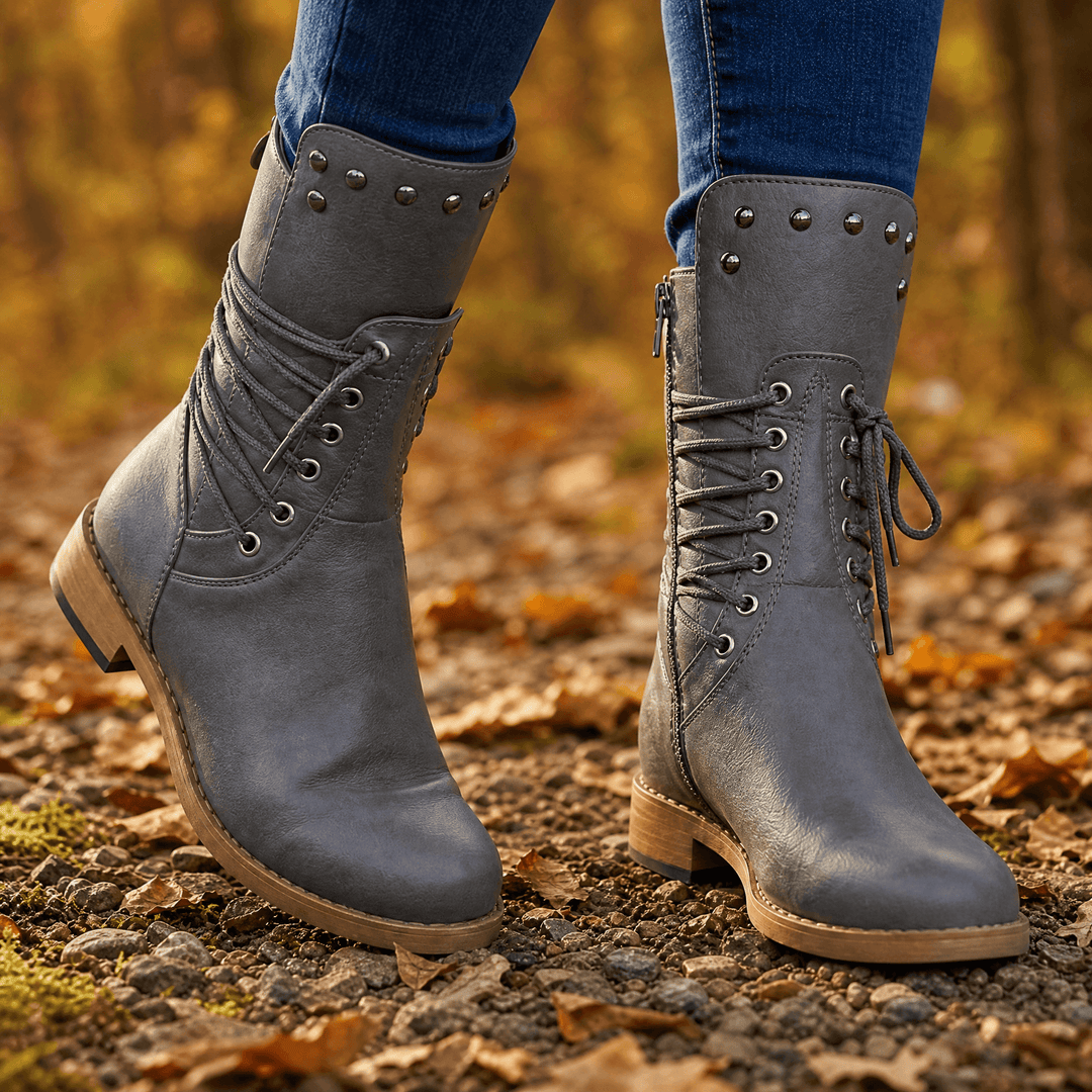 Westlyn - Women's Lined Lace Up Ankle Boots