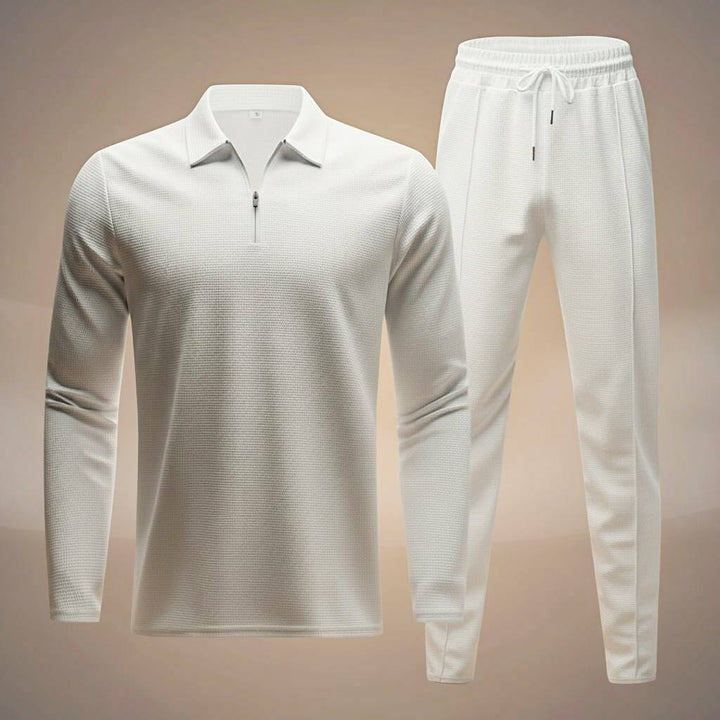 San Diego Waffle-Knit Athleisure Set