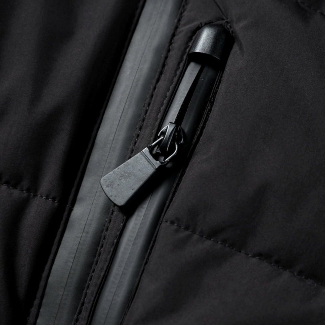 Hannah | Women's Belted Quilted Puffer Coat Hooded Winter Jacket