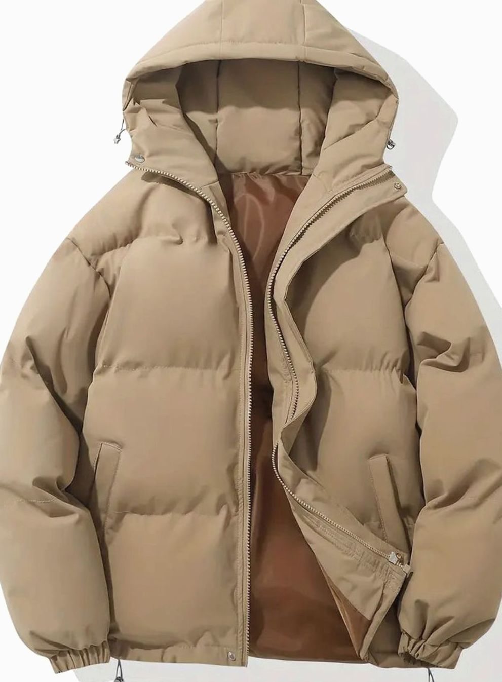 Ava | Women's Coat Quilted Hooded Puffer Zip-Up Winter Jacket