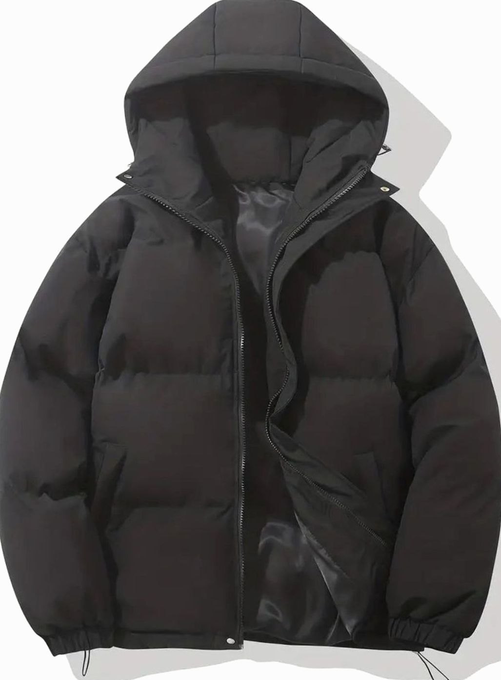 Ava | Women's Coat Quilted Hooded Puffer Zip-Up Winter Jacket