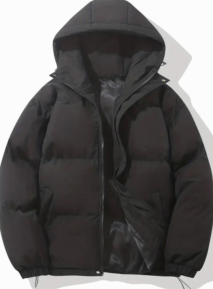 Ava | Women's Coat Quilted Hooded Puffer Zip-Up Winter Jacket