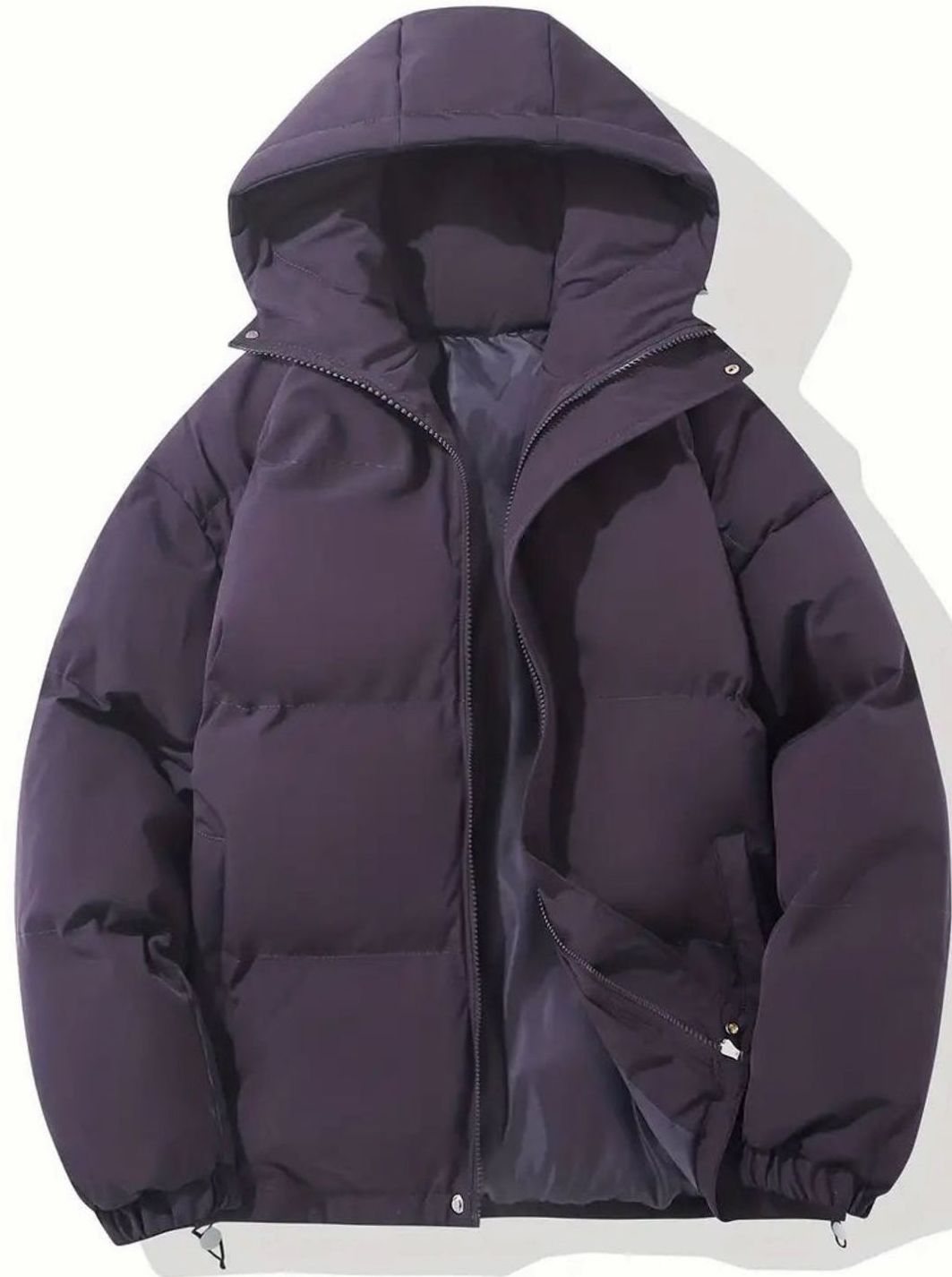 Ava | Women's Coat Quilted Hooded Puffer Zip-Up Winter Jacket
