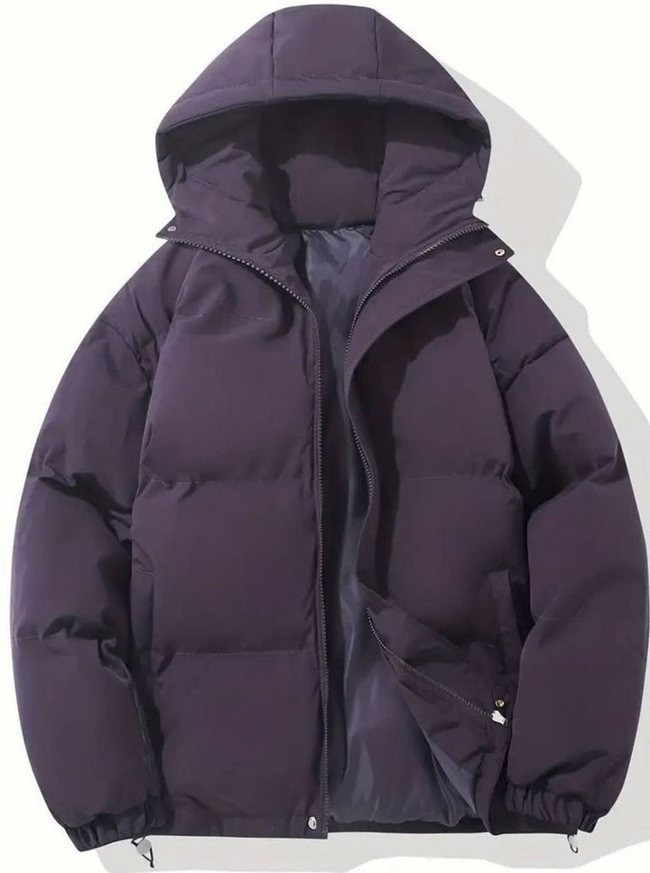 Ava | Women's Coat Quilted Hooded Puffer Zip-Up Winter Jacket
