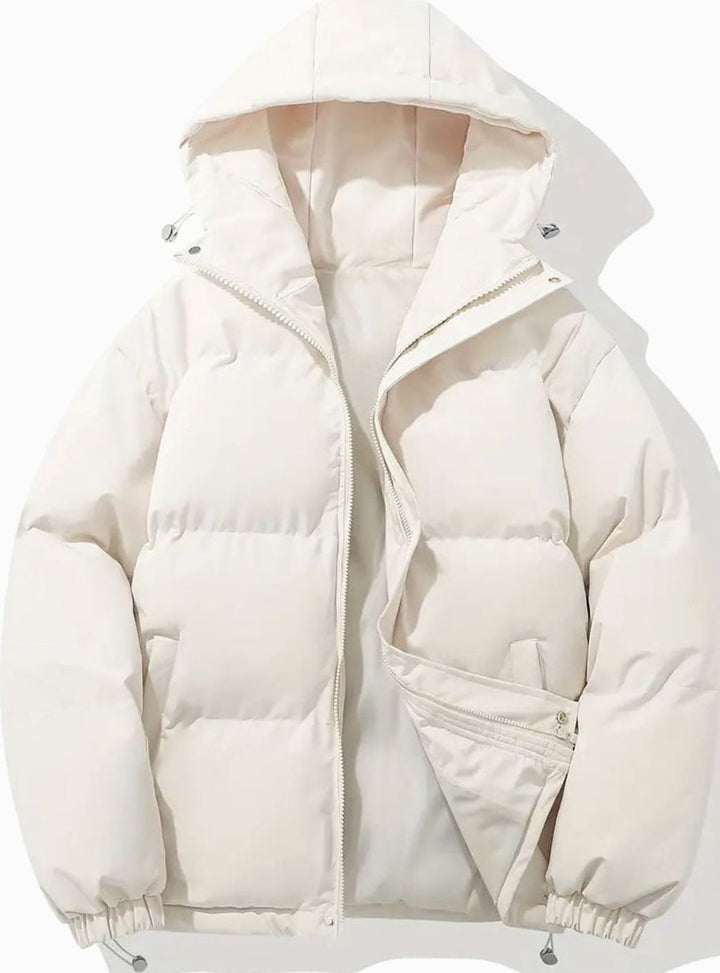 Ava | Women's Coat Quilted Hooded Puffer Zip-Up Winter Jacket