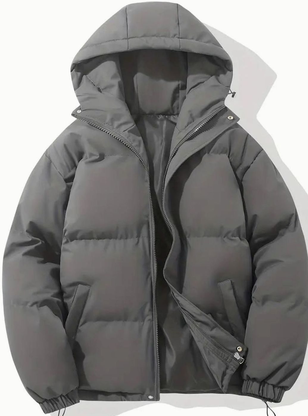 Ava | Women's Coat Quilted Hooded Puffer Zip-Up Winter Jacket