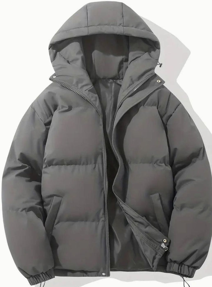 Ava | Women's Coat Quilted Hooded Puffer Zip-Up Winter Jacket