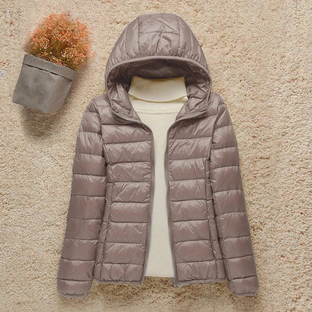 Scarlett | Women's Lightweight Hooded Quilted Jacket Puffer Coat