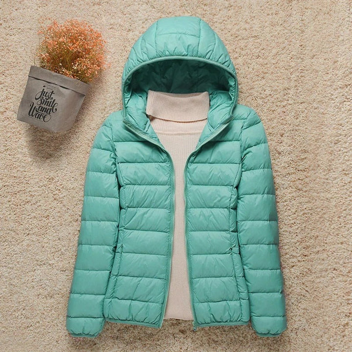 Scarlett | Women's Lightweight Hooded Quilted Jacket Puffer Coat