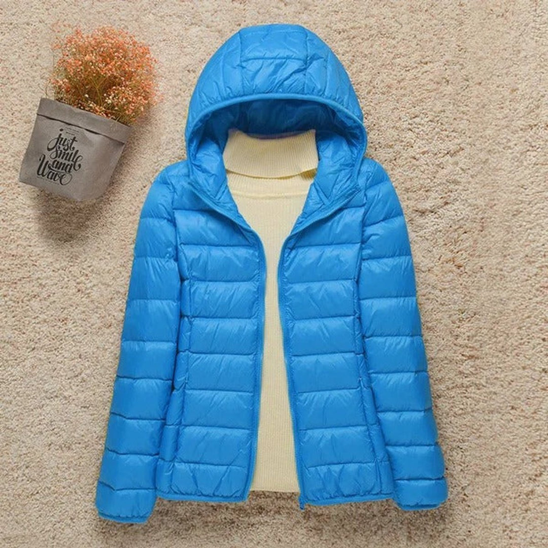 Scarlett | Women's Lightweight Hooded Quilted Jacket Puffer Coat