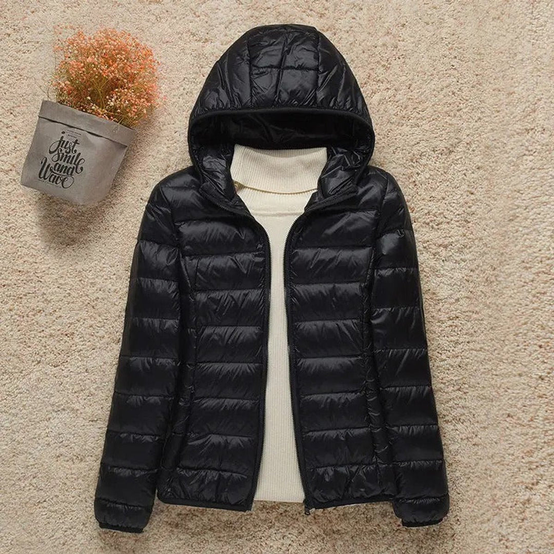 Scarlett | Women's Lightweight Hooded Quilted Jacket Puffer Coat