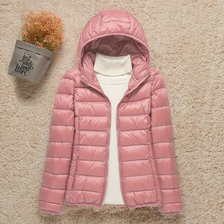Scarlett | Women's Lightweight Hooded Quilted Jacket Puffer Coat